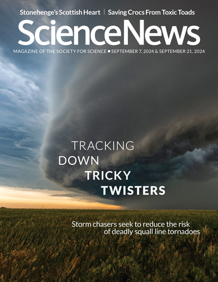 cover of September 7, 2024 issue of Science News